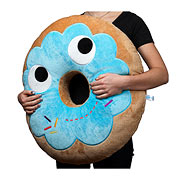 Kidrobot YUMMY Blue Donut Extra Large Plush